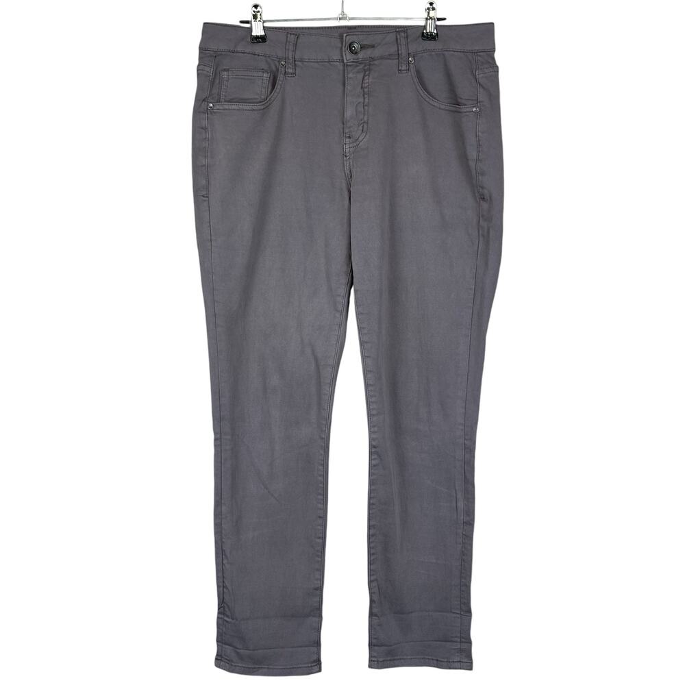 Jag Jeans Women Size 8 Dusty Gray Girlfriend Mid Rise Casual Comfort Soft Denim